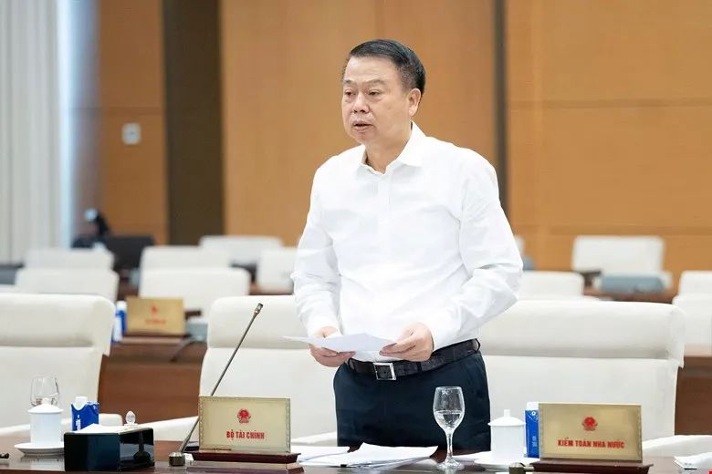 Ministrul adjunct al finanțelor, Nguyen Duc Chi, a prezentat proiectul de rezoluție.