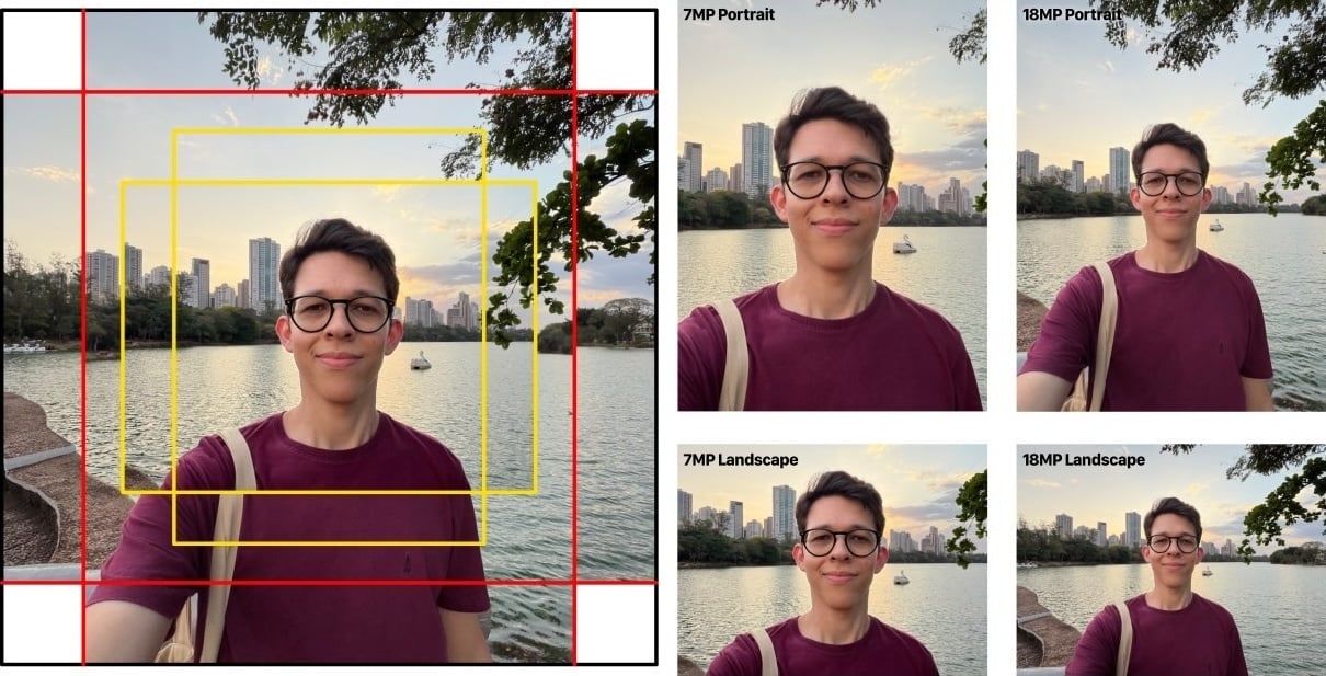 iPhone 17 Pro Max,  iPhone 17 camera,  iPhone Air camera,  Center Stage la gi anh 2