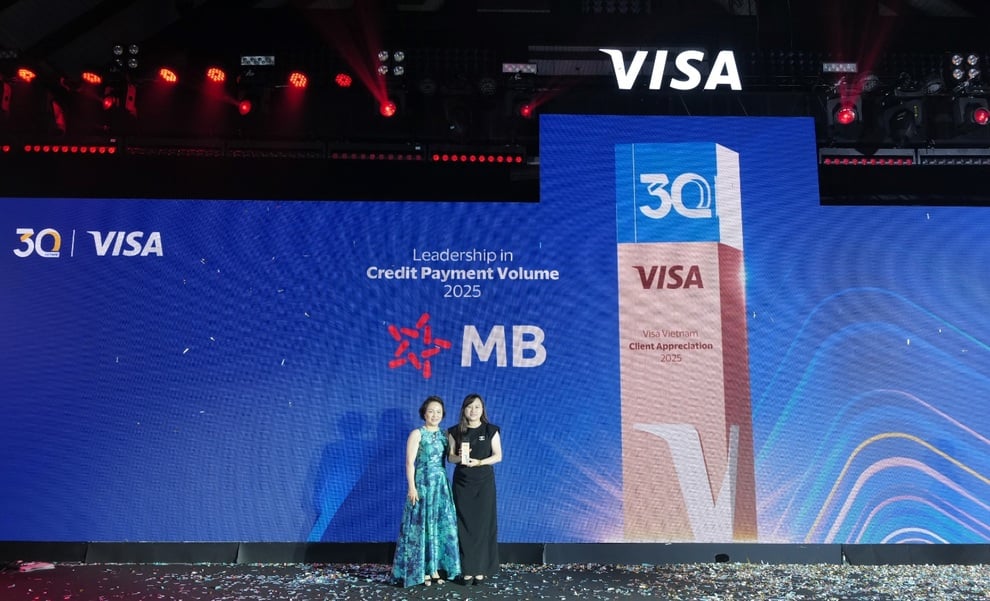 MB nhận 4 giải thưởng từ Visa - 1