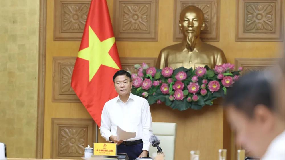 Der stellvertretende Premierminister Le Thanh Long leitete die Sitzung.