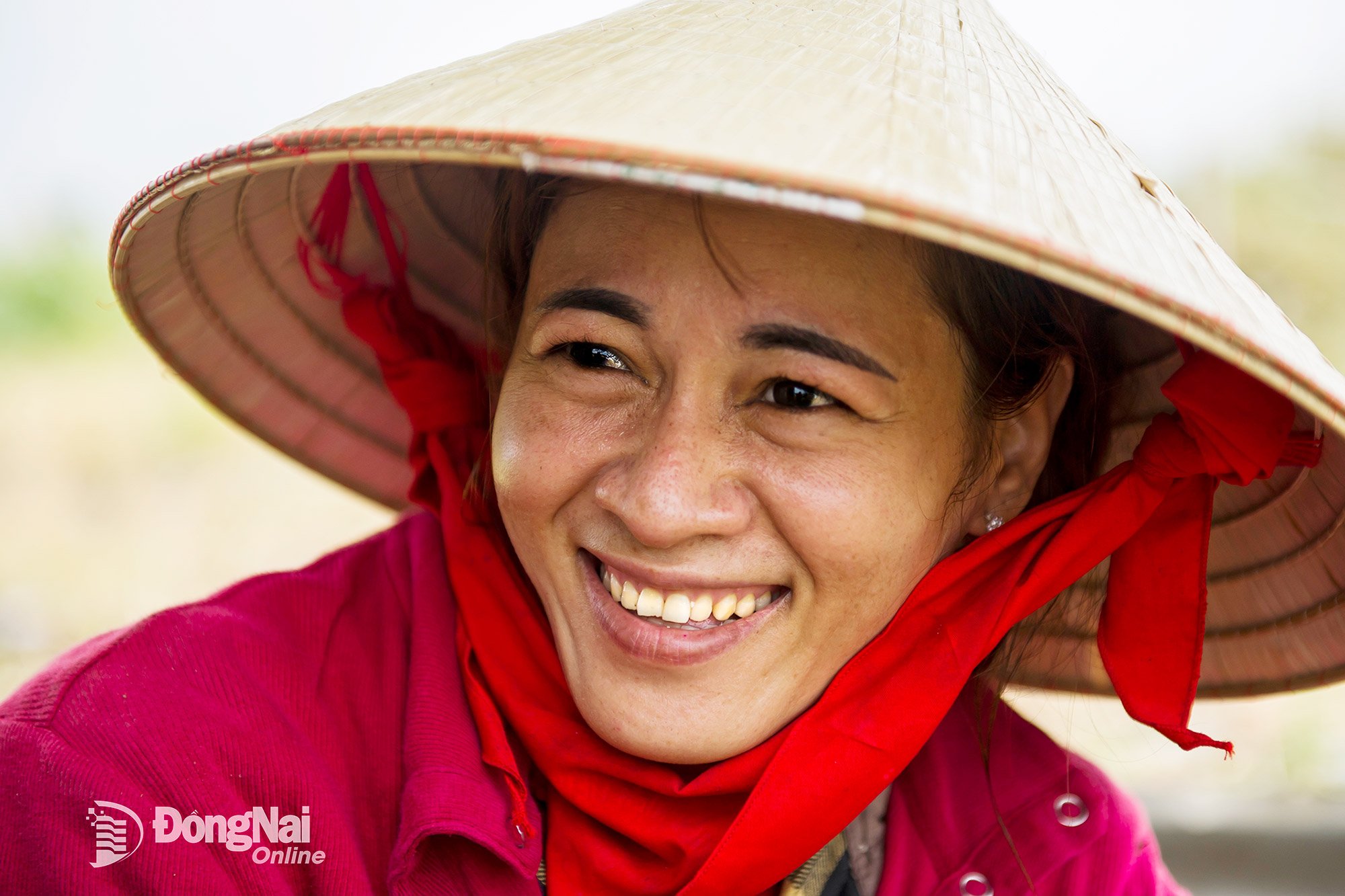 참여자의 미소. 사진: 팜 응옥 히엔(Pham Ngoc Hien)