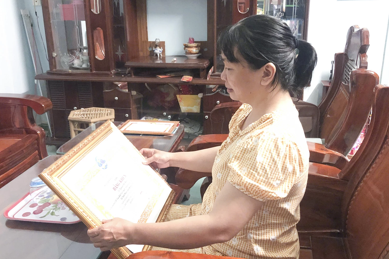 ប័ណ្ណសរសើរពីគណៈកម្មាធិការមជ្ឈិមសហព័ន្ធនារីវៀត ណាមគឺជាការជំរុញទឹកចិត្តលោកស្រី Ninh បន្តអនុវត្តចលនាស្ត្រីឱ្យបានល្អក្នុងមូលដ្ឋាន។