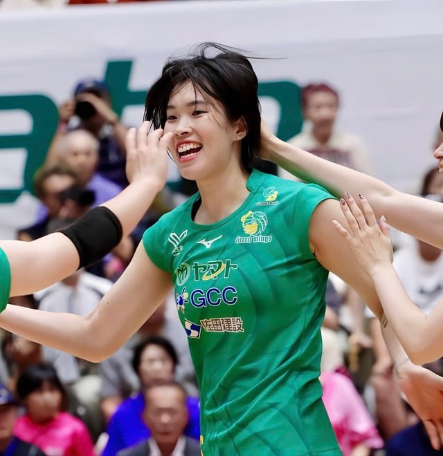 Today's Japanese volleyball tournament schedule: Waiting for Thanh Thuy to shine - Photo 1. Lịch thi đấu giải bóng chuyền Nhật Bản hôm nay: Chờ Thanh Thúy tỏa sáng- Ảnh 1.