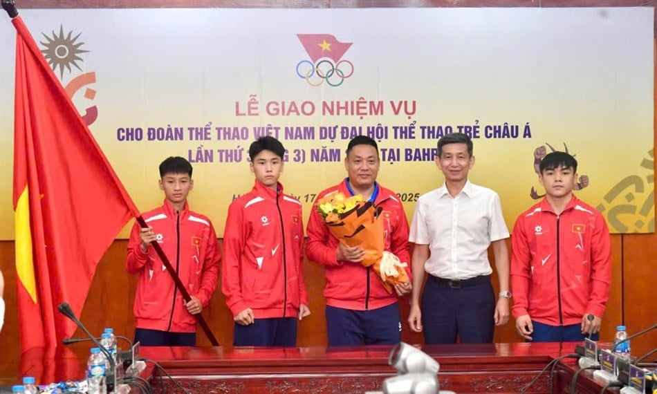 គណៈប្រតិភូកីឡាវៀតណាមត្រៀមខ្លួនដើម្បីដណ្ដើមយកព្រឹត្តិការណ៍កីឡាយុវជនអាស៊ីឆ្នាំ២០២៥ - រូបថត ២