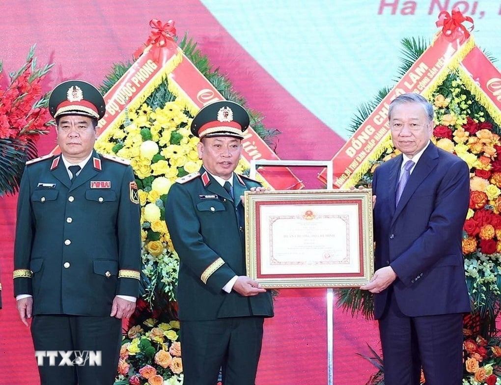 Tổng Bí thư dự Lễ kỷ niệm 80 năm ngày truyền thống Tình báo Quốc phòng - 2