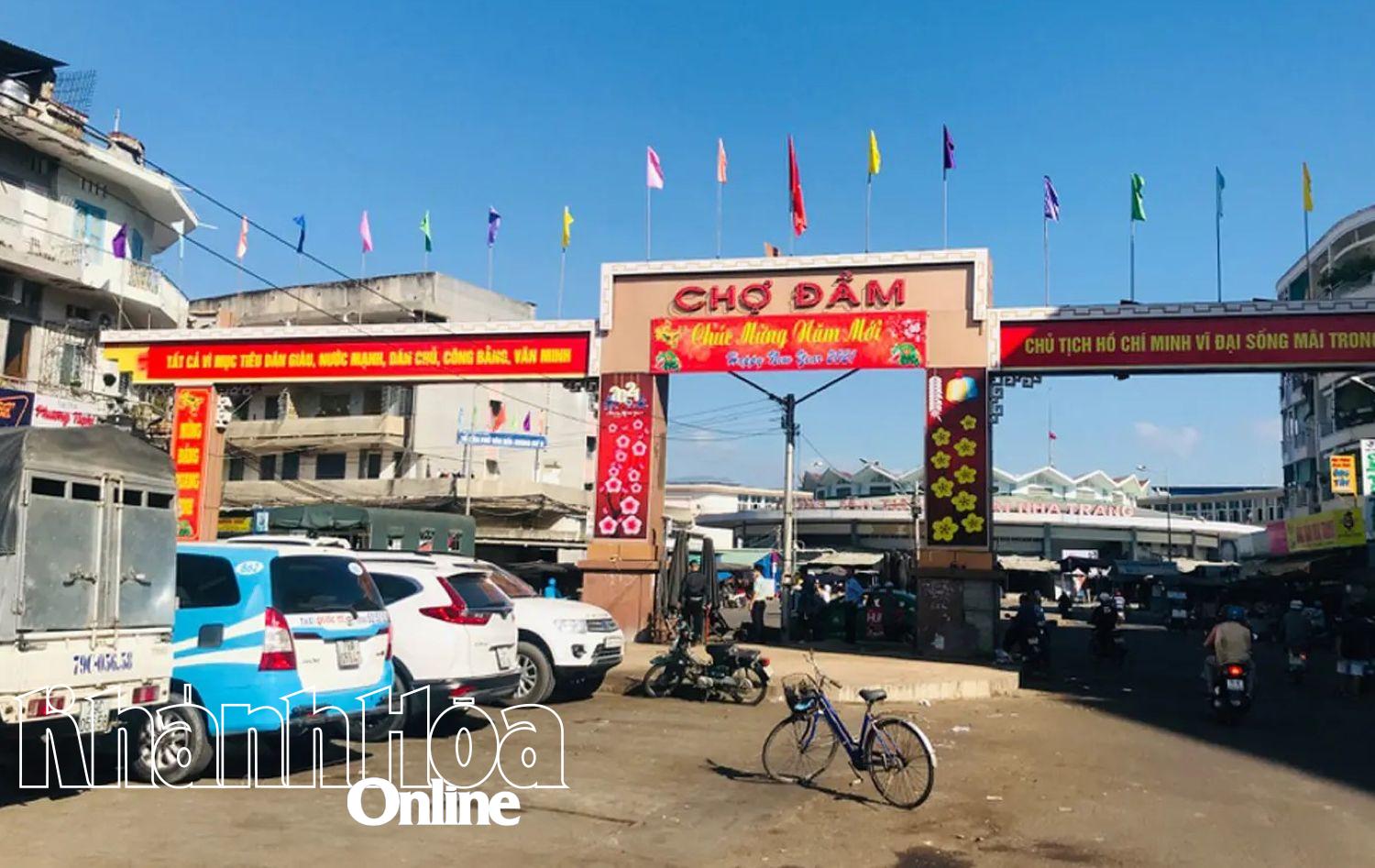 Dammarknaden i Nha Trang.