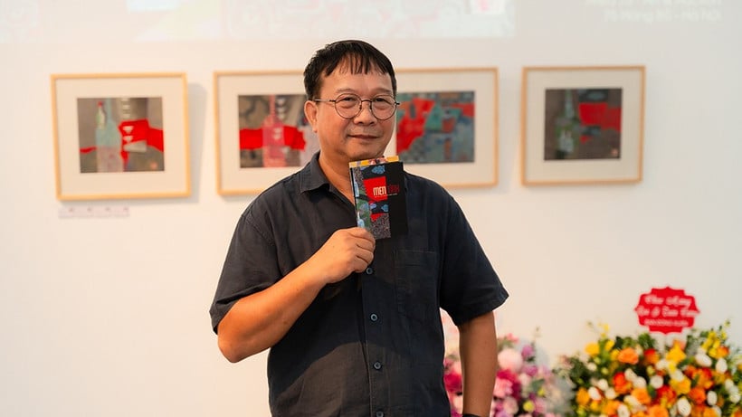 Pictorul Nguyen Tuan Cuong. (Foto: Comitetul de organizare)