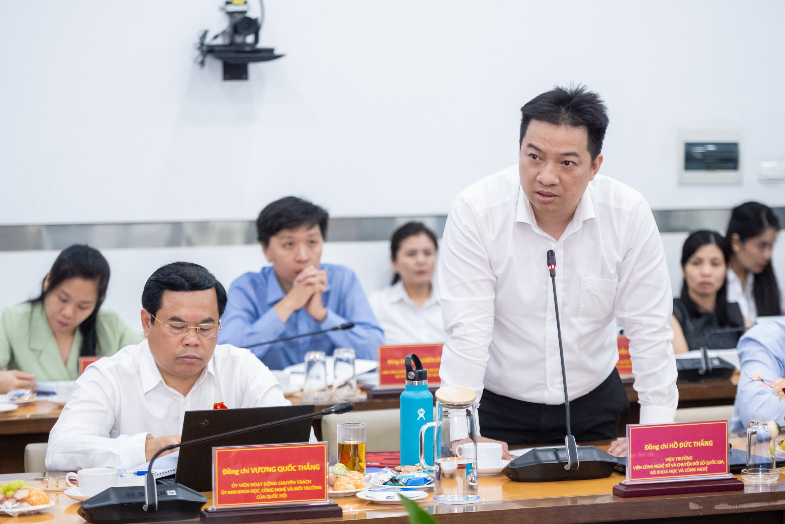 20251018-UBKHCNMT_LuatTritueNhantao_Mobifone-16 - Chef för Nationella institutet för digital teknik och informationsteknologi Ho Duc Thang