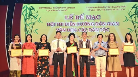 ពិធីបិទការប្រកួតសម្តែងវប្បធម៌ប្រពៃណីរបស់ក្រុមជនជាតិ