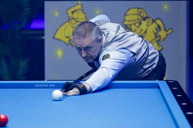 Kulečník: Geniální Caudron se velkolepě vrátil do hry a získal titul mistra světa díky velké sérii výher - Foto 1. Billiards: Tung sê-ri lớn, thiên tài Caudron ngược dòng ngoạn mục giành chức vô địch thế giới- Ảnh 1.