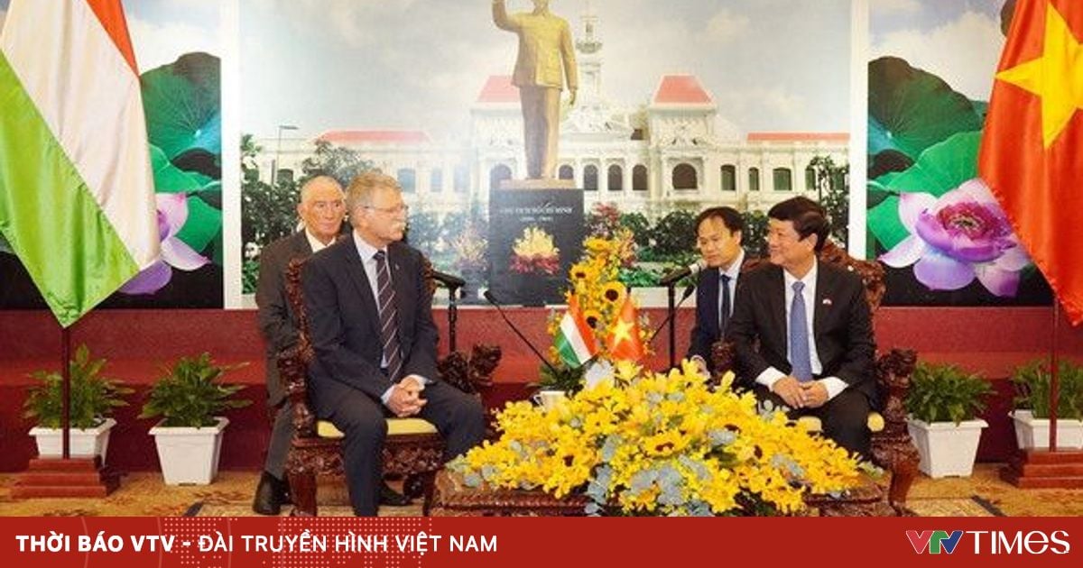 Chủ tịch Quốc hội Hungary: TP Hồ Chí Minh đã phát triển vượt bậc về mọi mặt