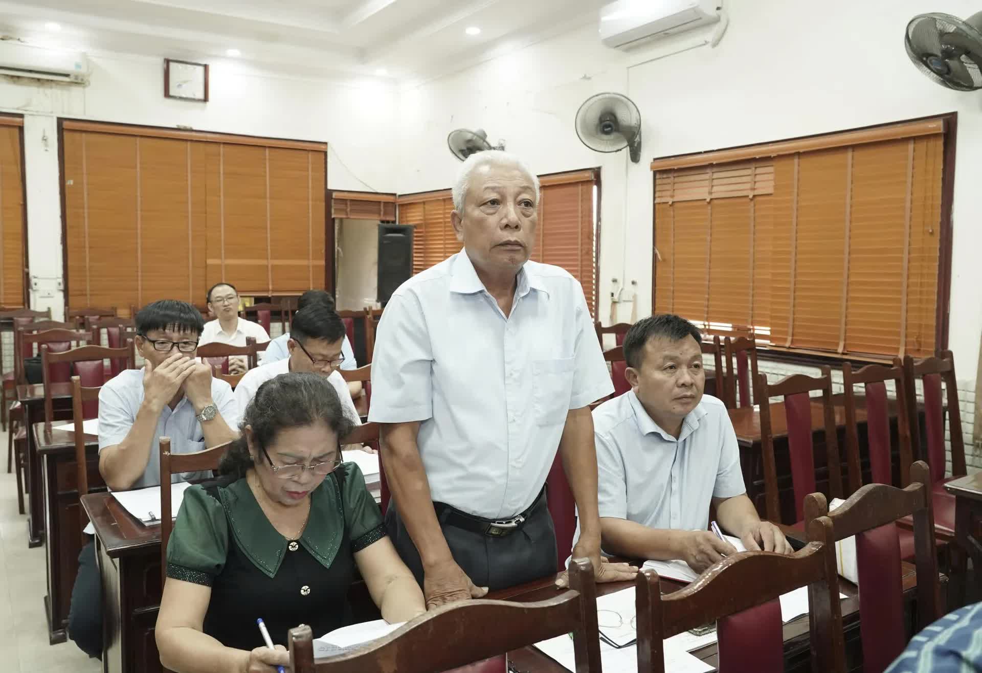 Thuong Tin Commune collects opinions on planning for Bac Thuong Tin Industrial Park - Photo 4. Xã Thường Tín lấy ý kiến quy hoạch Khu công nghiệp Bắc Thường Tín- Ảnh 4.