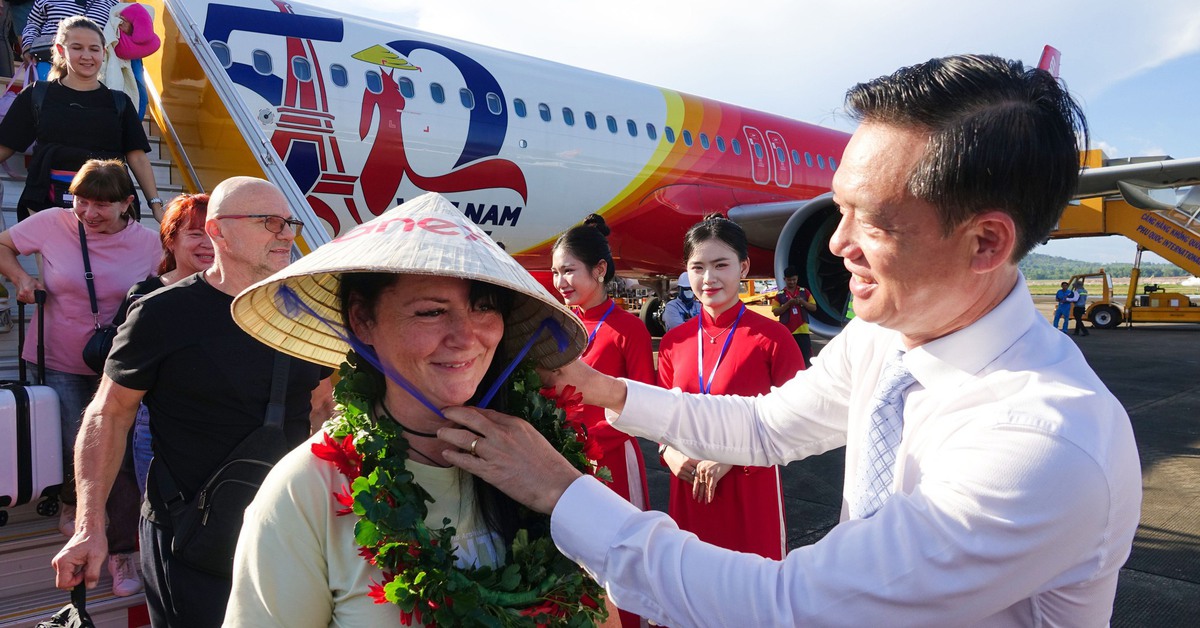 Nối lại đường bay từ Nga đến Phú Quốc, đón 220 khách lúc chiều nay