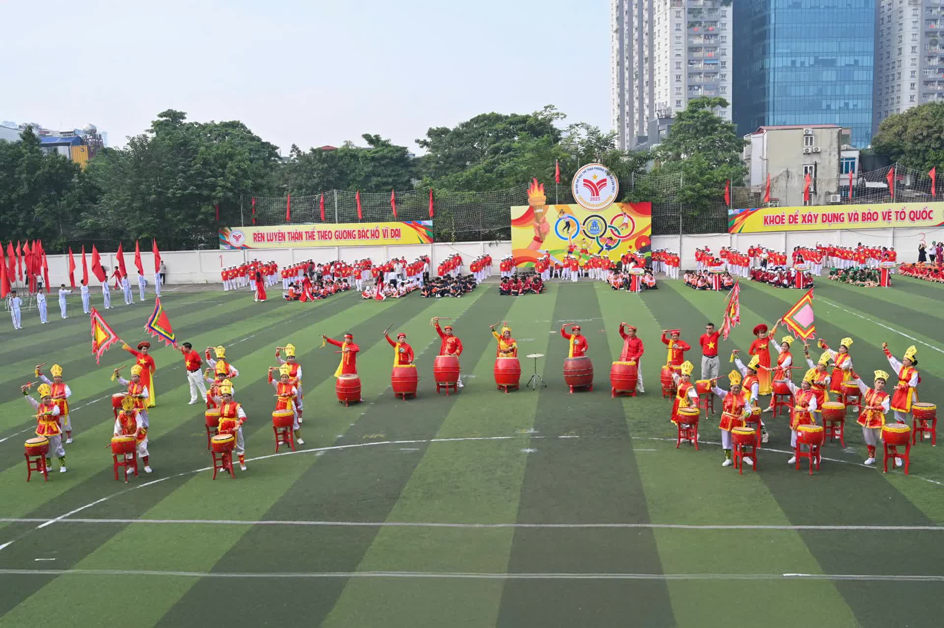 Phường Đống Đa khai mạc Đại hội Thể dục thể thao lần thứ I năm 2025- Ảnh 4.