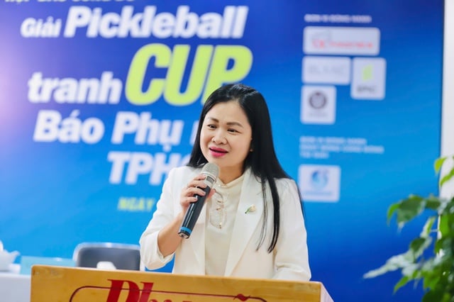 Báo Phụ nữ TP.HCM tổ chức giải pickleball lần 3 năm 2025, thêm nội dung gia đình- Ảnh 1.