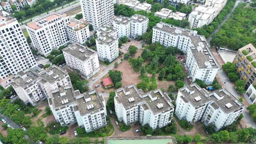 A social housing project in Viet Hung ward, Hanoi city. (Photo: Khanh Hung/Vietnam+)