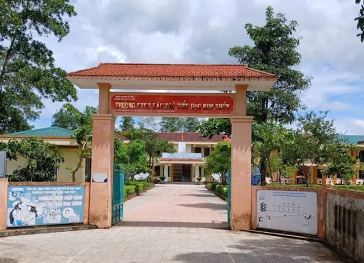 សាលាបឋមសិក្សាគឹមធុយសម្រាប់ជនជាតិភាគតិច។ (រូបថត៖ B.T)