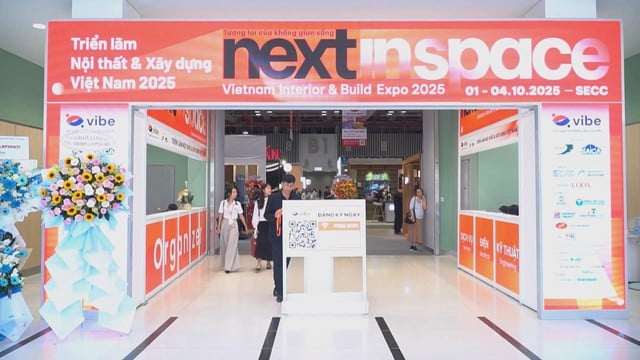 VIBE 2025 thu hút 550 gian hàng ngành kiến trúc – nội thất – xây dựng - Ảnh 1.