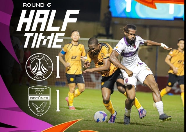 Becamex TP.HCM vs CLB Thanh Hóa  - Ảnh 1.