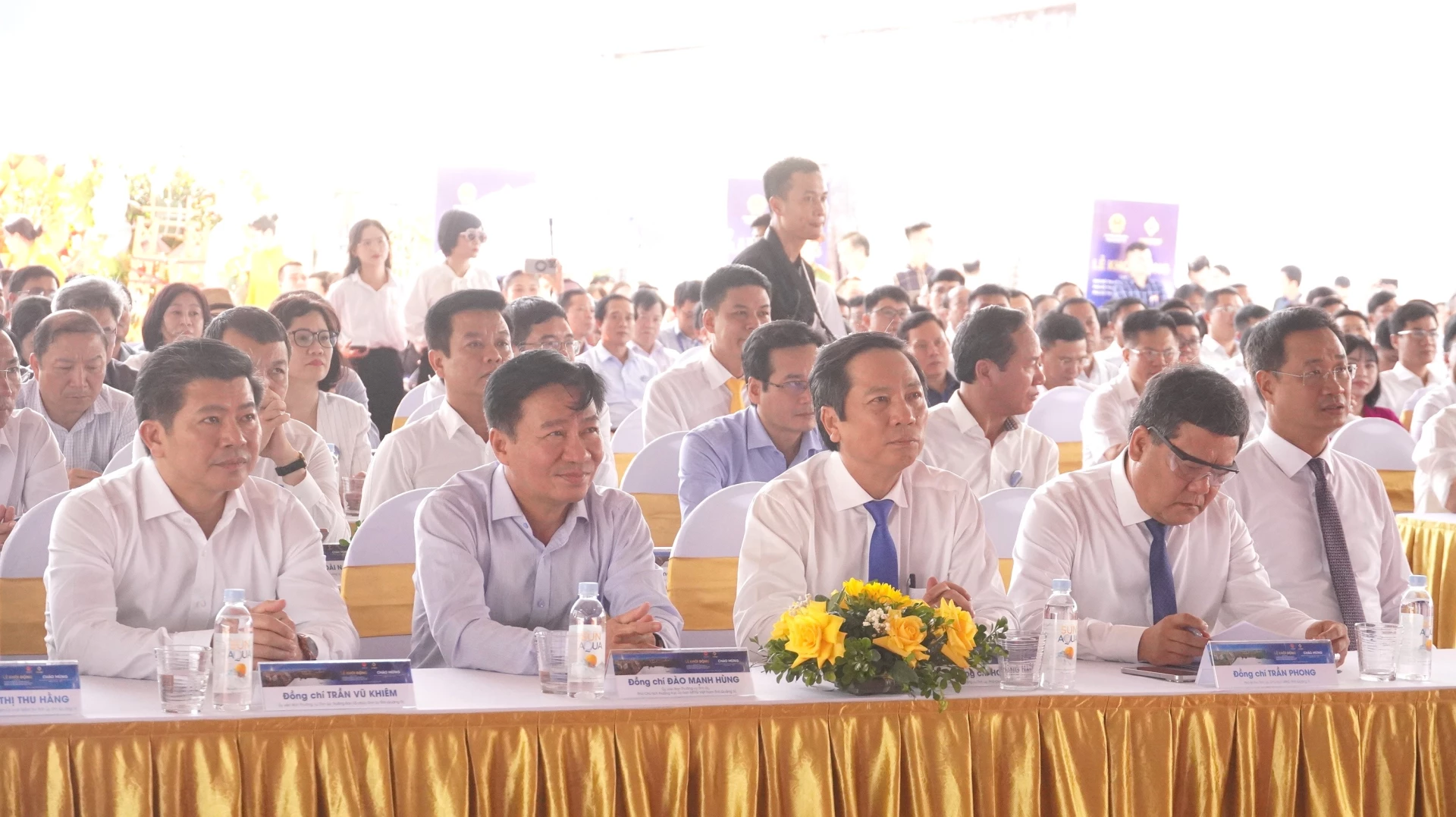 Delegierte bei der Zeremonie - Foto: Quoc Viet