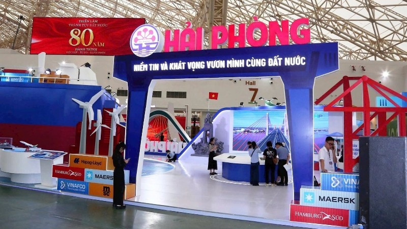 Hai Phong បានបន្សល់ទុកនូវចំណាប់អារម្មណ៍យ៉ាងខ្លាំងនៅឯការតាំងពិព័រណ៌ស្នាដៃជាតិ 