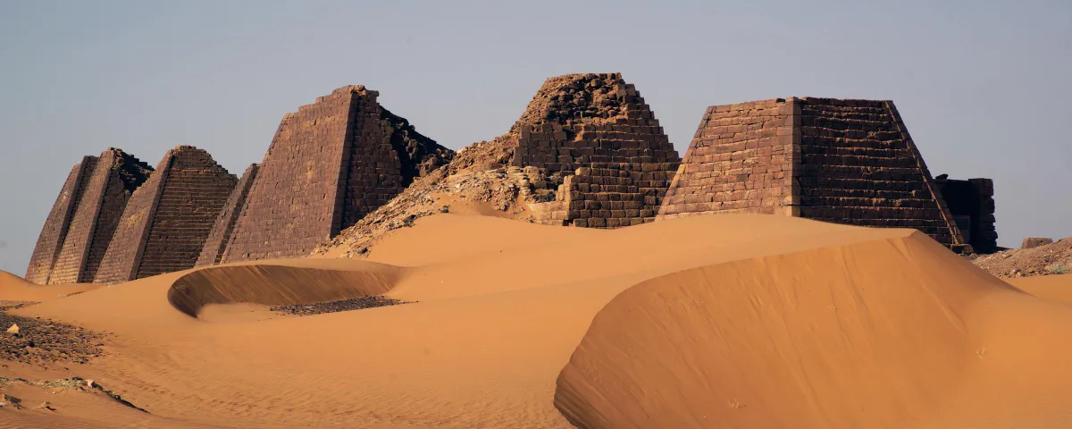 De bortglömda pyramiderna i Sudan - Foto 3.