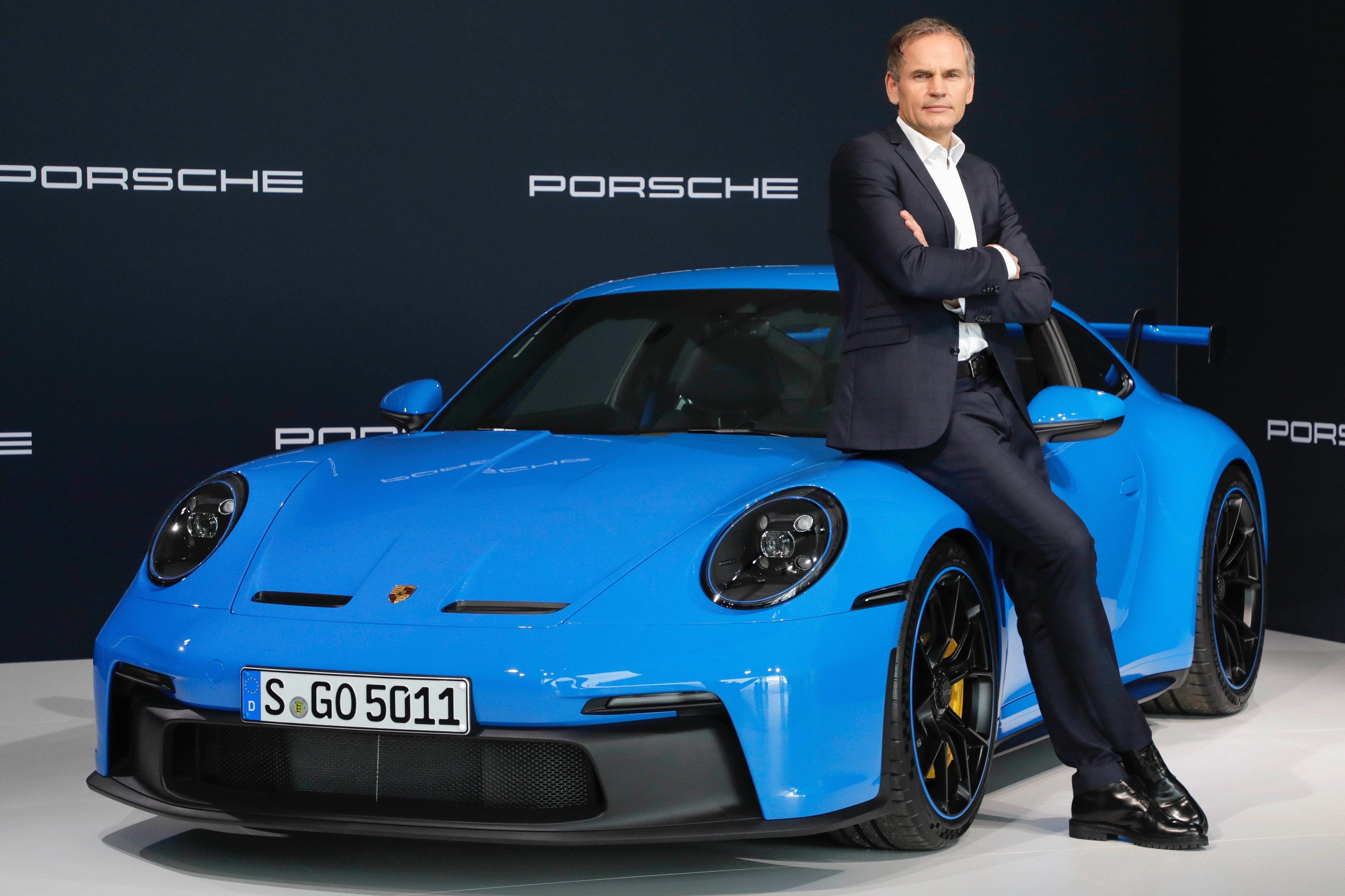 Portrait of Mr. Oliver Blume, CEO of Volkswagen Group.