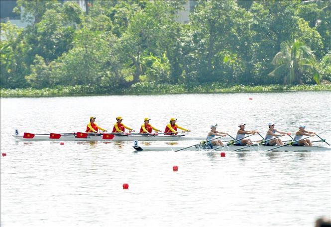 Đội tuyển Việt Nam giành 6 Huy chương Vàng tại Giải Rowing vô địch châu Á 2025 - Ảnh 1.