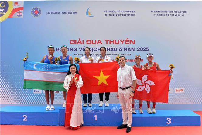 Đội tuyển Việt Nam giành 6 Huy chương Vàng tại Giải Rowing vô địch châu Á 2025 - Ảnh 3.