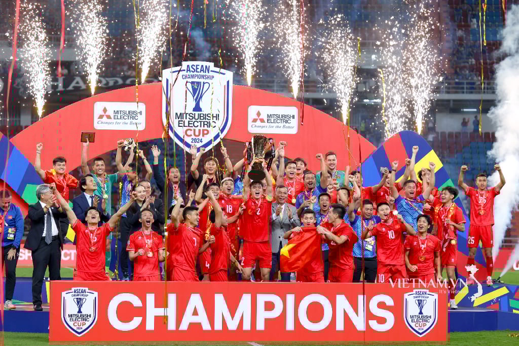 Die glorreiche Reise des vietnamesischen Teams beim ASEAN CUP 2024.jpeg