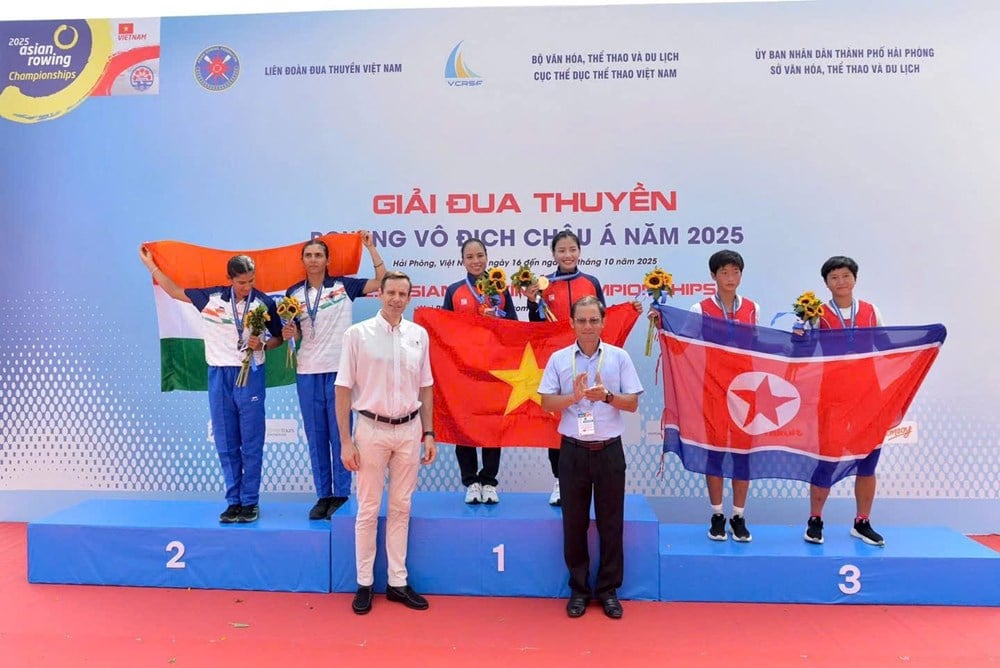 Ha Tinh a câștigat 3 medalii de aur la Campionatul Asiatic de canotaj - foto 4