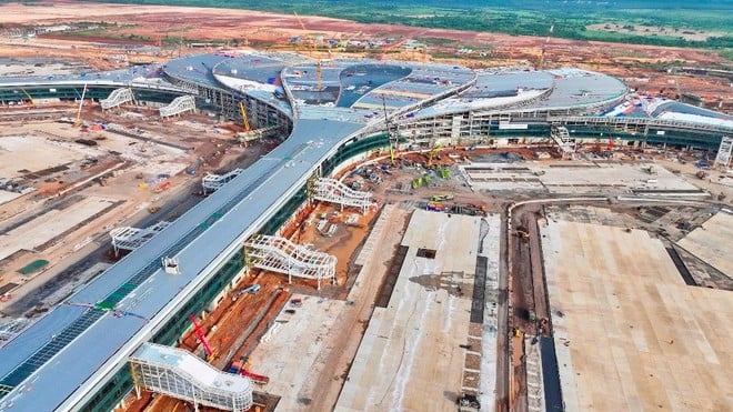 L'aéroport international de Long Thanh atteint progressivement son objectif d'exploitation commerciale au premier semestre 2026. (Photo : PV/Vietnam+)