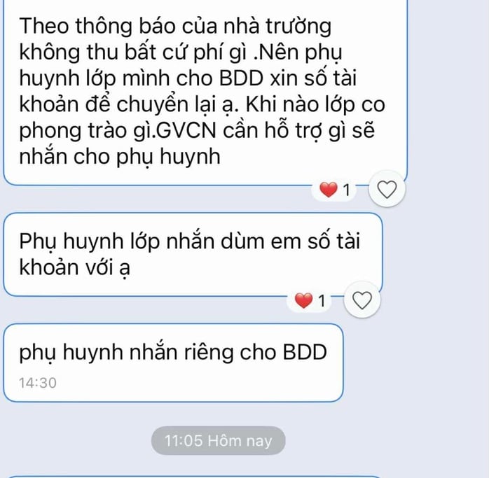 Những thông báo