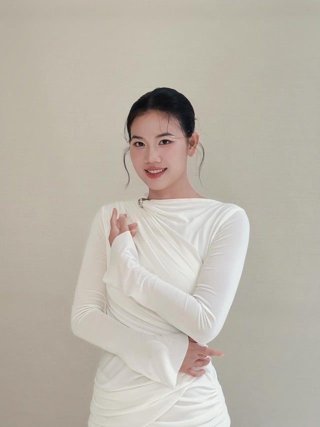 Die ehemalige Schwimmerin Anh Vien sorgt mit ihrer verbesserten Schönheit für Aufsehen – Foto 5. Cựu kình ngư Ánh Viên gây sốt với nhan sắc thăng hạng- Ảnh 5.