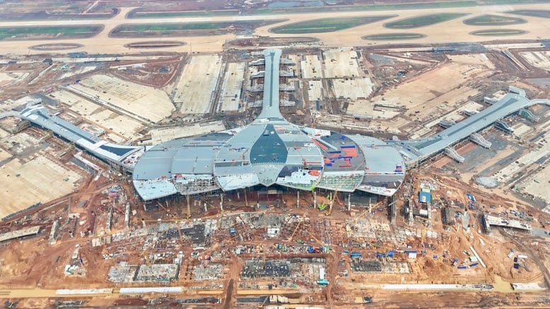 Pregătiri pentru al doilea zbor de calibrare pe Aeroportul Internațional Long Thanh - Fotografia 1. Chuẩn bị bay hiệu chuẩn lần 2 tại Cảng hàng không quốc tế Long Thành- Ảnh 1.