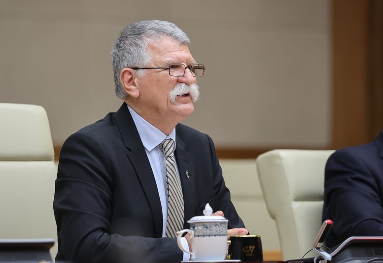 Ungerns nationalförsamlings ordförande: Vietnam är EU:s största och viktigaste handelspartner i Sydostasien - Foto 6. Chủ tịch Quốc hội Hungary: Việt Nam là đối tác thương mại lớn nhất, quan trọng nhất của EU tại Đông Nam Á- Ảnh 6.