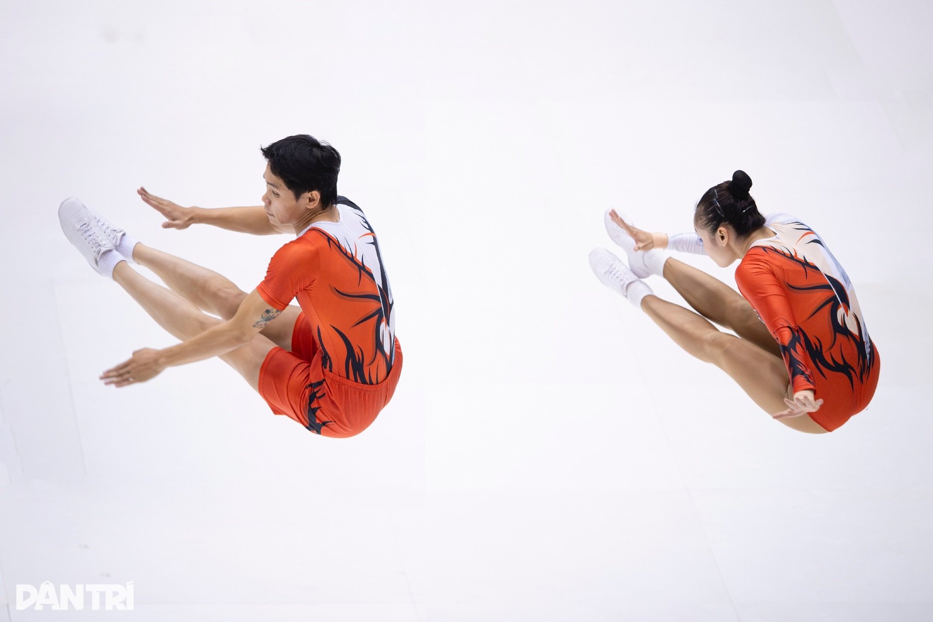 Vẻ đẹp đồng đều, dẻo dai của các VĐV Aerobic tại giải vô địch quốc gia - 6