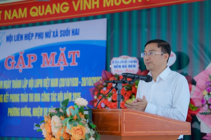   Hội LHPN xã Suối Hai tổ chức kỷ niệm 95 năm ngày thành lập Hội LHPN Việt Nam và tổng kết phong trào thi đua năm 2025.- Ảnh 2.