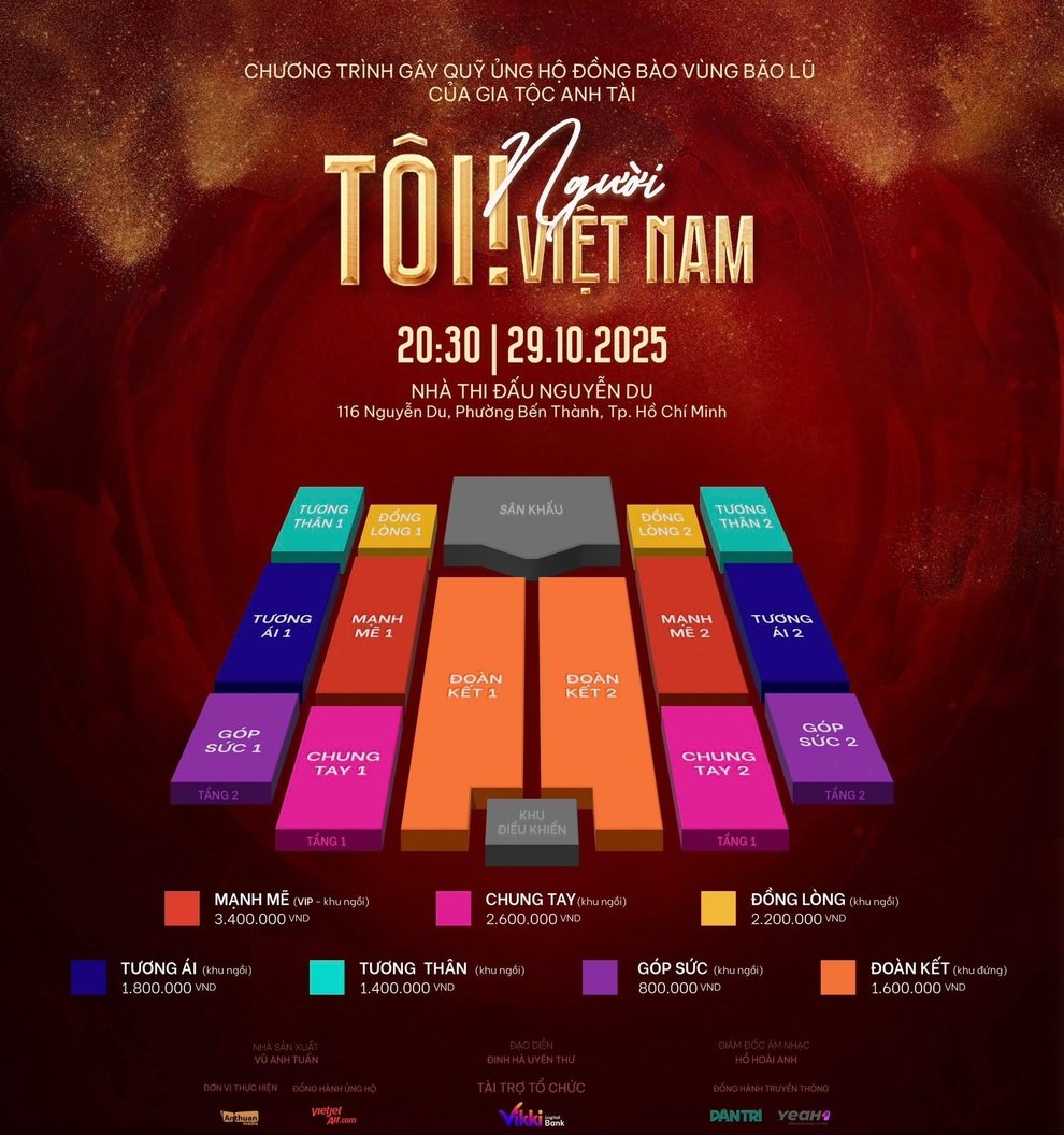 Khán giả chung tay, 3 hạng vé concert “Tôi! Người Việt Nam” hết ngay sau khi mở bán - 2