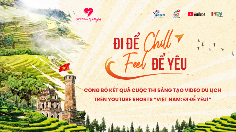 Công bố kết quả Cuộc thi sáng tạo video du lịch trên YouTube Shorts “Việt Nam: Đi để yêu!” - Ảnh 1.