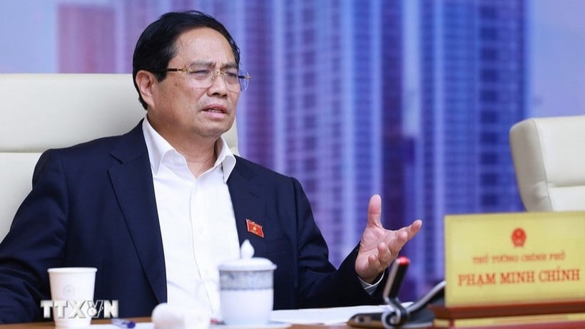 Premiärminister Pham Minh Chinh. (Foto: VNA)