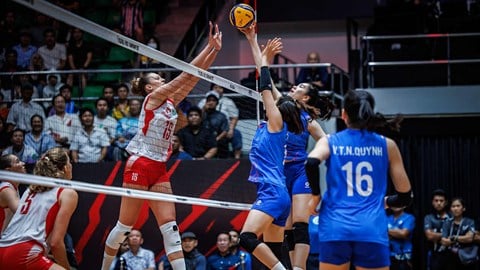 Seleção feminina de vôlei do Vietnã perde para a terceira melhor do mundo