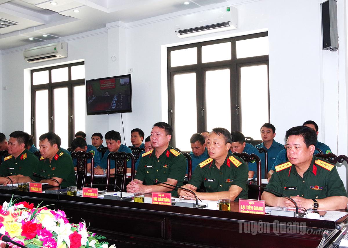 ប្រតិភូនៃបញ្ជាការដ្ឋានកងរាជអាវុធហត្ថខេត្តបានចូលរួមសន្និសីទ។
