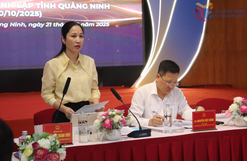 Lãnh đạo Sở Văn hóa, Thể thao và Du lịch thông tin về chương trình