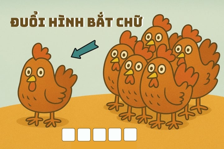 Đáp án là 1 từ gồm 5 chữ cái.