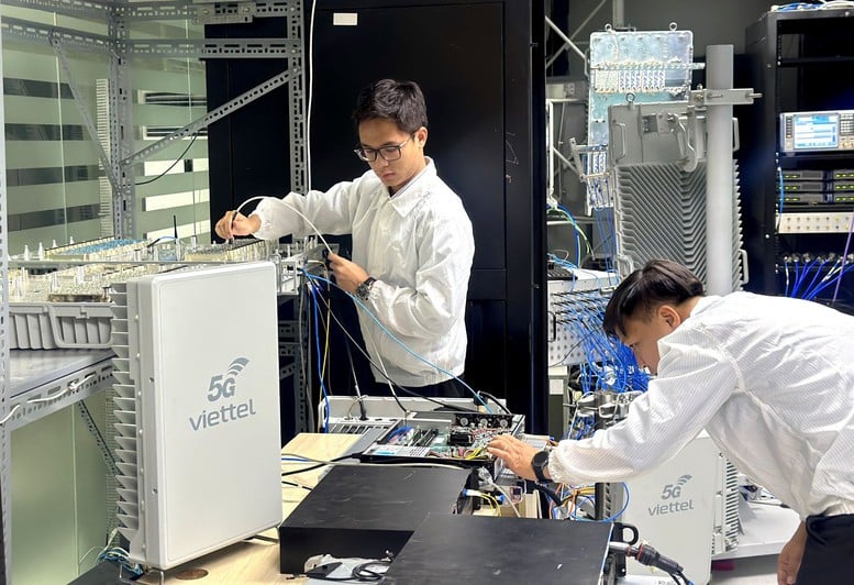 För första gången erövrade telekommunikationsutrustning tillverkad i Vietnam den globala 