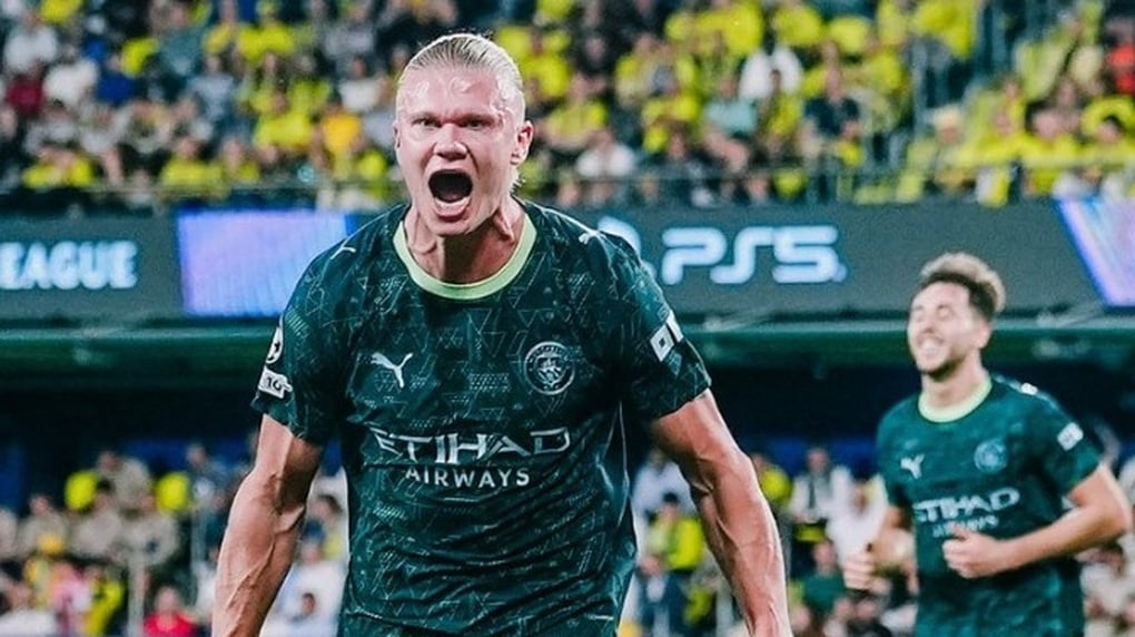 Erling Haaland san bằng kỷ lục siêu hạng của C.Ronaldo - 1