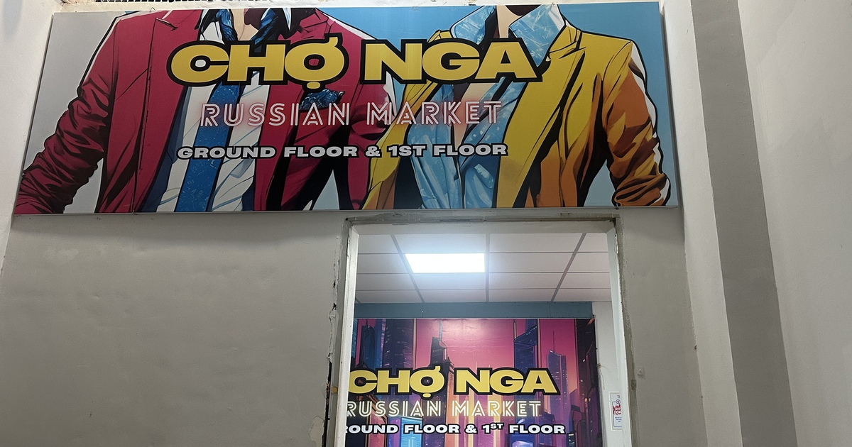 Lý do chợ Nga tại trung tâm Sài Gòn chưa hoạt động