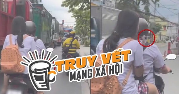 CSGT TP HCM vào cuộc vụ nữ sinh đi xe máy không đội mũ bảo hiểm, phì phèo điếu thuốc