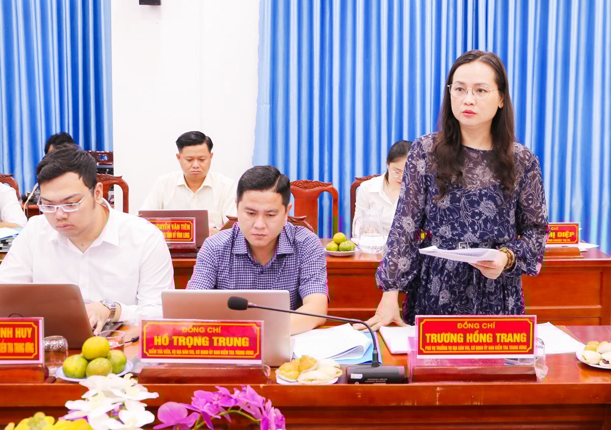 Members of Task Force 2037 discussed at the monitoring session.